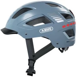ABUS Casque De Vélo "Hyban 2.0 LED" Bleu