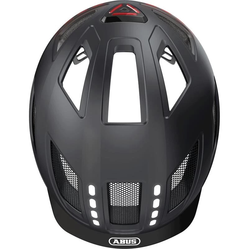 ABUS Casque De Vélo "Hyban 2.0 LED" Noir – Image 4