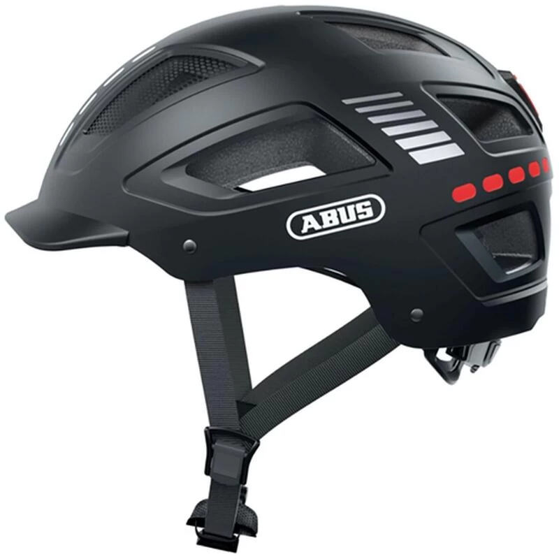 ABUS Casque De Vélo "Hyban 2.0 LED" Noir
