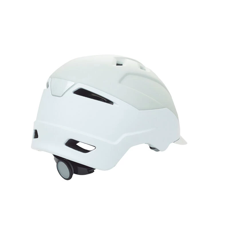 CASQUE DE VILLE POUR VÉLOS ÉLECTRIQUES E-CITY BLANC – Image 2