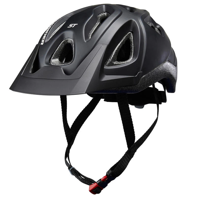 Rockrider CASQUE VELO VTT ST 100 NOIR – Image 7