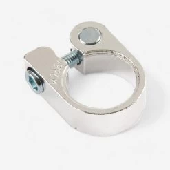 BTWIN Collier De Selle à Vis 28.6mm Argent