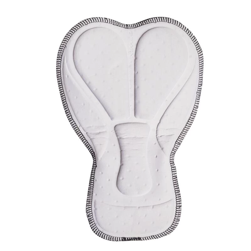 BTWIN Cuissard Sans Bretelle Vélo Enfant 500 Noir/jaune Fluo – Image 4