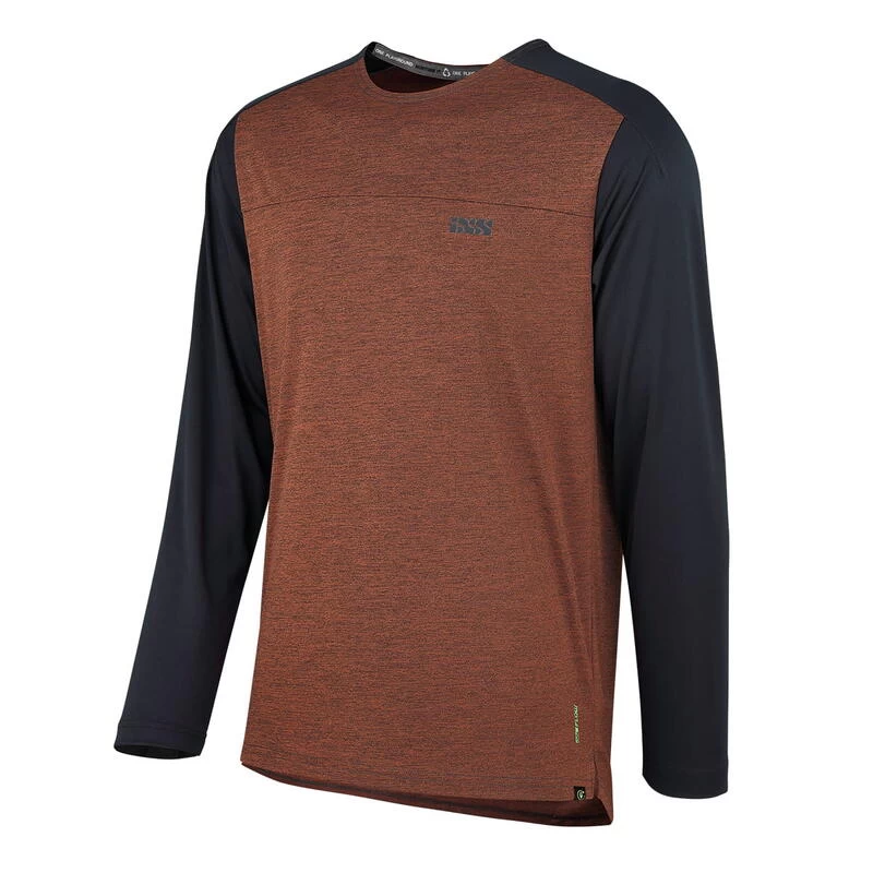 IXS Flow X Kids Jersey Manches Longues - Orange/Noir