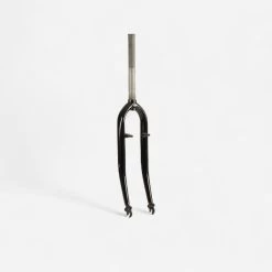 BTWIN Fourche Ville 28 Rigide 1" Vis Noir Elops 3