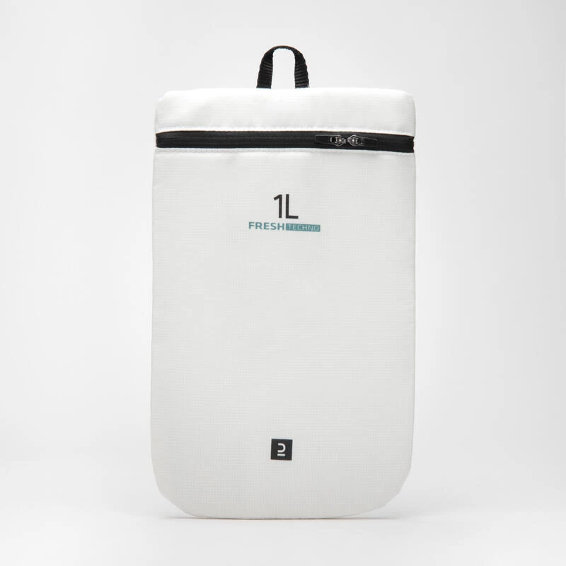 Rockrider HOUSSE ISOTHERME POCHE À EAU BLANCHE 1L – Image 2