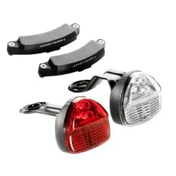 Jeu D'éclairage Vélo Montage Roues à L'aimant Reelight SL100 Flash Compact