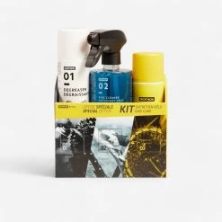 Decathlon KIT NETTOYAGE VELO (éponge, Nettoyant, Dégraissant, Lubrifiant)