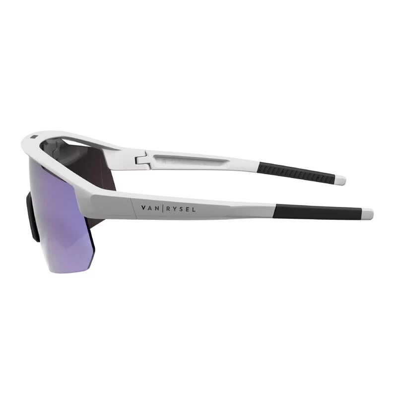 Lunettes De Vélo Adulte PERF 500 LIGHT Catégorie 3 BLANCHE – Image 3