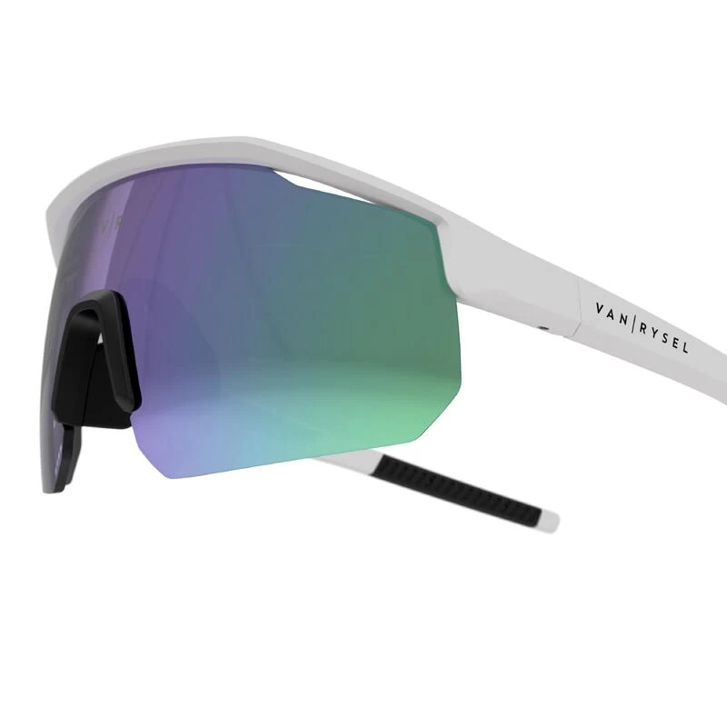 Lunettes De Vélo Adulte PERF 500 LIGHT Catégorie 3 BLANCHE – Image 4