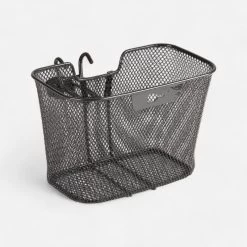 BTWIN Panier Avant Vélo Enfant 20 Et 24 Pouces Amovible Noir