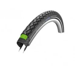 Pneu Route 700 X 23 Schwalbe Marathon Noir Tr (23-622) Renfort Flanc Reflex
