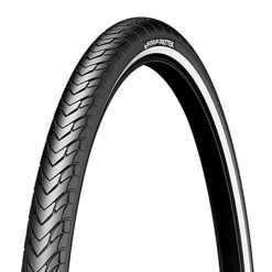 Pneu Vtt/urbain 29x1.75 Michelin Protek Flanc Reflechissant Tt Noir Tr (47-622)