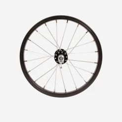 BTWIN Roue Vélo Enfant 14 Pouces Avant Noir