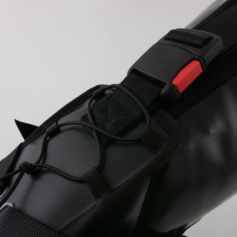 Sacoche De Selle Upcyclée - Noire – Image 4