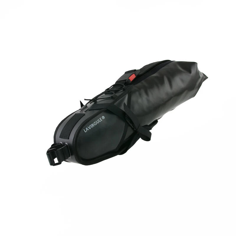 Sacoche De Selle Upcyclée - Noire