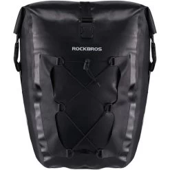 ROCKBROS Sacoche Vélo Porte Bagages Multifonctionnel Sac De Siège De Vélo Étanche 20-27L