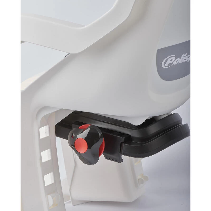 Siège Vélo Arrière Groovy Fixation Sur Porte-bagages Blanc Et Noir – Image 3