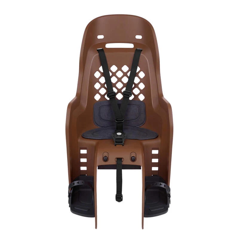 Siège Vélo Arrière Joy Fixation Sur Porte-bagages Marron