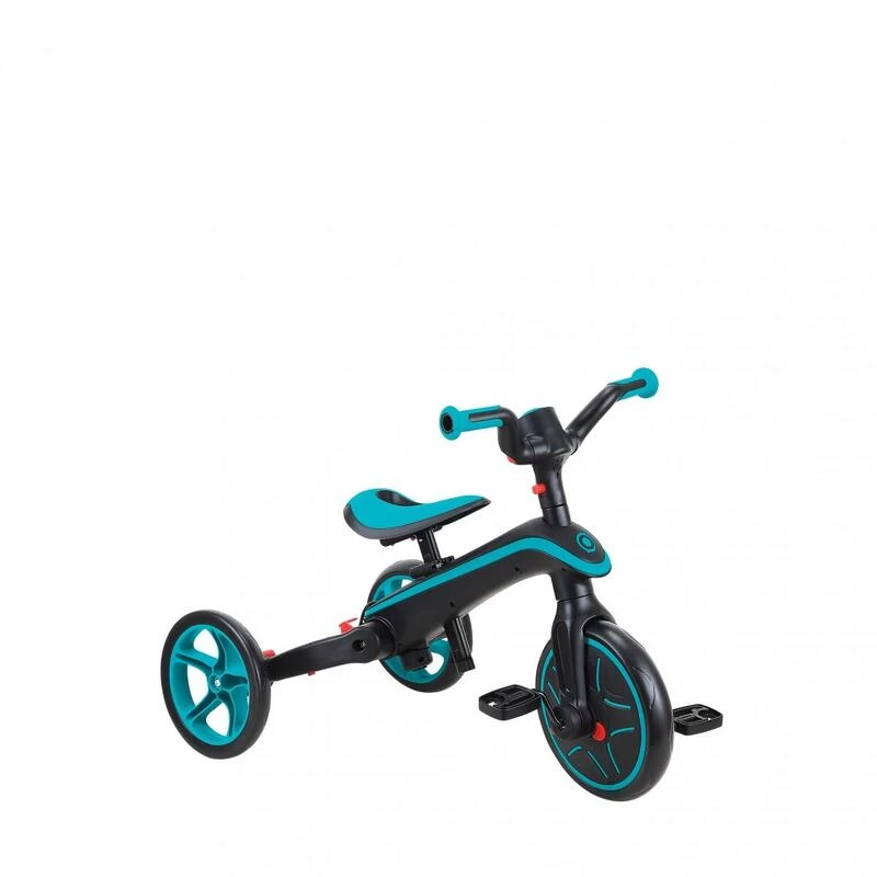 GLOBBER Tricycle EXPLORER 4-en-1 Évolutif & Pliable Bleu Canard – Image 5