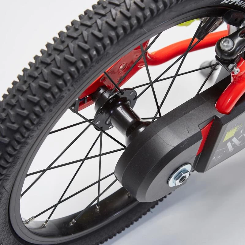 BTWIN VELO 16 POUCES 4-6 ANS 900 ALU RACING ROUGE – Image 7