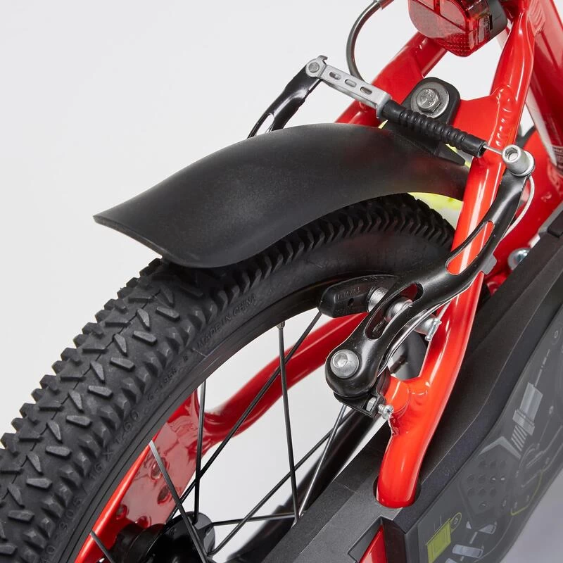 BTWIN VELO 16 POUCES 4-6 ANS 900 ALU RACING ROUGE – Image 8