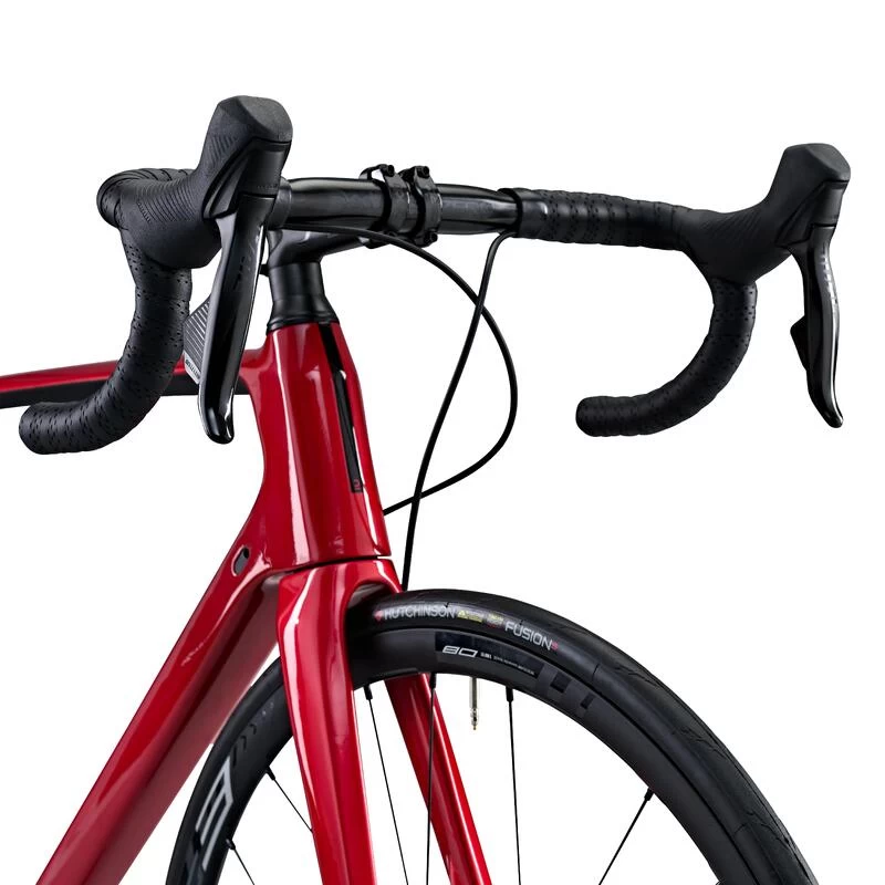 Vélo De Route EDR CF SRAM Rival AXS Capteur De Puissance Rouge – Image 5