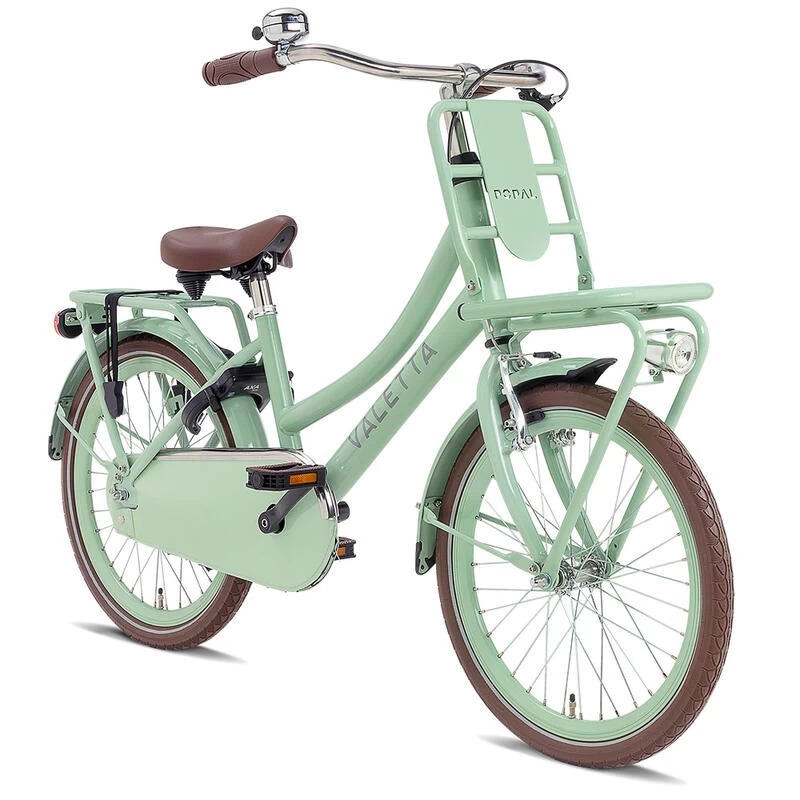 Vélo Enfant Valetta Cargo - Filles - 20 Pouces - Vert Pastel – Image 2