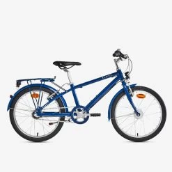BTWIN VELO VILLE ENFANT HOPRIDER 900 20 POUCES 6-9 ANS BLEU