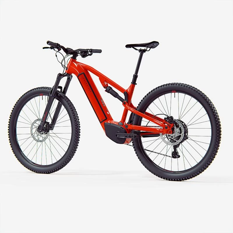 Rockrider Vélo VTT électrique Tout Suspendu 29" - E-EXPL 520 S Rouge Vif – Image 3